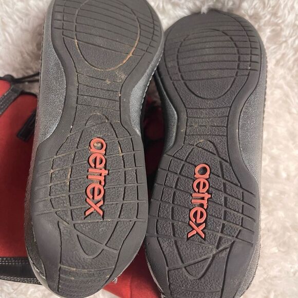 Aetrex Berries Women red Neoprene Bungee slip on boots water &slip resist SZ12M - Picture 9 of 10